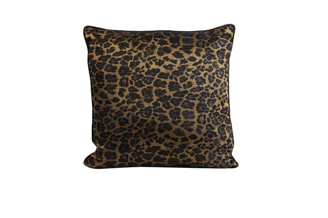 Hovedbilde Lekker LEOPARD pute  brown/gold